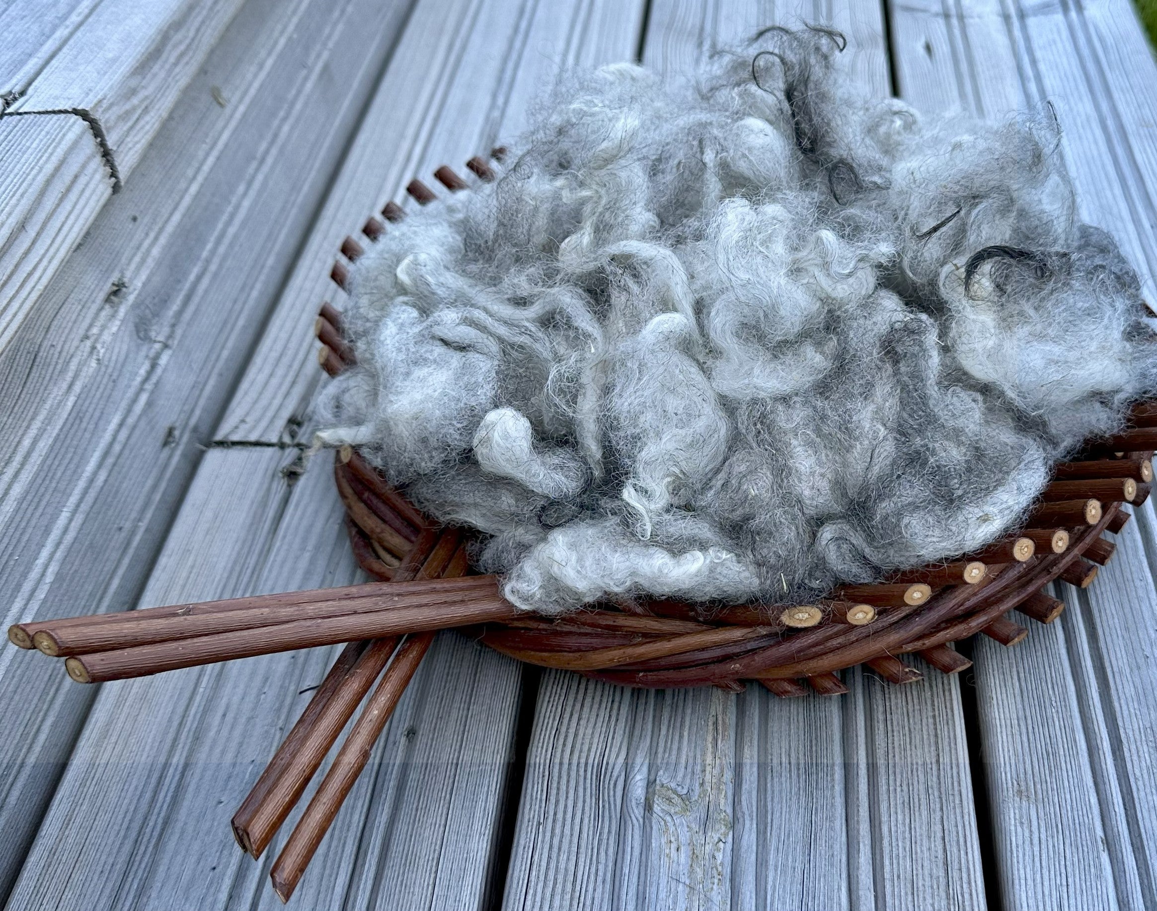 Kainuunharmas Kevyesti pesty raakavilla, 100g