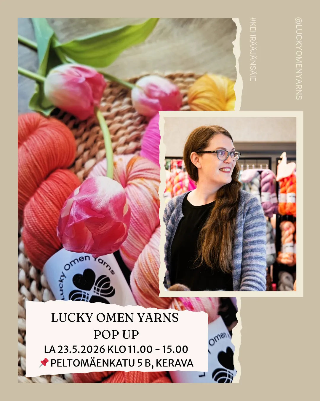 Pop up La 23.5 Lucky Omen Yarns