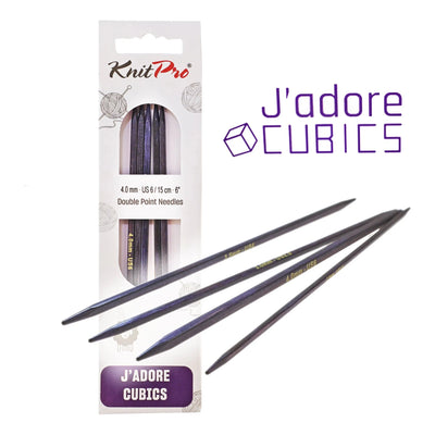 KnitPro J'adore Cubics sukkapuikot
