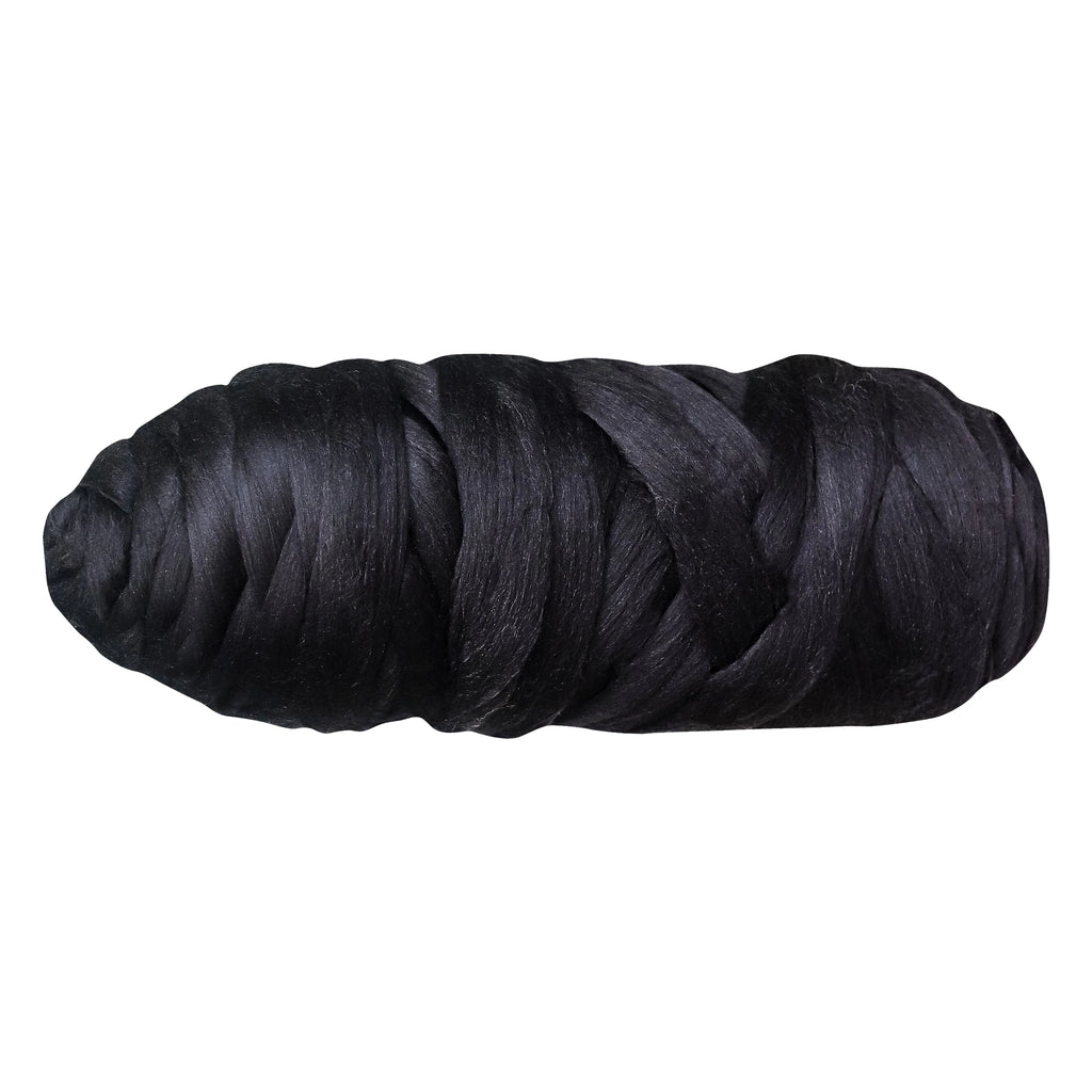 Merino lux - Black ( W333 ), 50 g