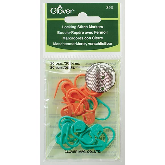 Clover Avattavat Silmukkamerkit ( 20 kpl)