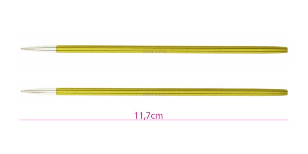 KnitPro Zing vaihtopääpuikko - 13 cm - 3.25 mm