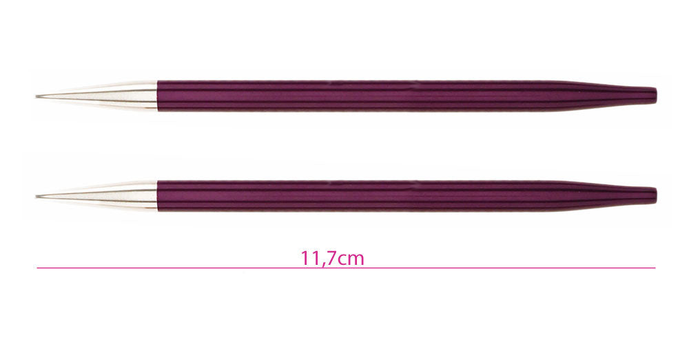 KnitPro Zing vaihtopääpuikko - 13 cm