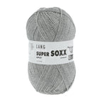 Lang Yarns Super Soxx 6-ply on perinteinen sukkalangan 
75 % puhdasta uutta villaa, 25 % polyamidia
150 g kerä = 410 m
Yksi kerä (150 g) riittää aikuisten sukkapariin kokoon 44 asti.