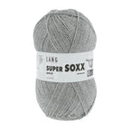 Lang Yarns Super Soxx 6-ply on perinteinen sukkalangan 
75 % puhdasta uutta villaa, 25 % polyamidia
150 g kerä = 410 m
Yksi kerä (150 g) riittää aikuisten sukkapariin kokoon 44 asti.