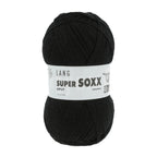 Lang Yarns Super Soxx 6-ply on perinteinen sukkalangan 
75 % puhdasta uutta villaa, 25 % polyamidia
150 g kerä = 410 m
Yksi kerä (150 g) riittää aikuisten sukkapariin kokoon 44 asti.