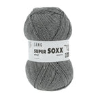 Lang Yarns Super Soxx 6-ply on perinteinen sukkalangan 
75 % puhdasta uutta villaa, 25 % polyamidia
150 g kerä = 410 m
Yksi kerä (150 g) riittää aikuisten sukkapariin kokoon 44 asti.