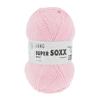 Lang Yarns Super Soxx 6-ply on perinteinen sukkalangan 
75 % puhdasta uutta villaa, 25 % polyamidia
150 g kerä = 410 m
Yksi kerä (150 g) riittää aikuisten sukkapariin kokoon 44 asti.