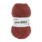 Lang Yarns Super Soxx 6-ply on perinteinen sukkalangan 
75 % puhdasta uutta villaa, 25 % polyamidia
150 g kerä = 410 m
Yksi kerä (150 g) riittää aikuisten sukkapariin kokoon 44 asti.