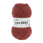 Lang Yarns Super Soxx 6-ply on perinteinen sukkalangan 
75 % puhdasta uutta villaa, 25 % polyamidia
150 g kerä = 410 m
Yksi kerä (150 g) riittää aikuisten sukkapariin kokoon 44 asti.