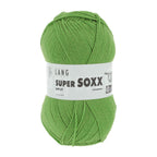 Lang Yarns Super Soxx 6-ply on perinteinen sukkalangan 
75 % puhdasta uutta villaa, 25 % polyamidia
150 g kerä = 410 m
Yksi kerä (150 g) riittää aikuisten sukkapariin kokoon 44 asti.