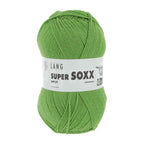 Lang Yarns Super Soxx 6-ply on perinteinen sukkalangan 
75 % puhdasta uutta villaa, 25 % polyamidia
150 g kerä = 410 m
Yksi kerä (150 g) riittää aikuisten sukkapariin kokoon 44 asti.