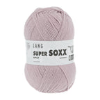 Lang Yarns Super Soxx 6-ply on perinteinen sukkalangan 
75 % puhdasta uutta villaa, 25 % polyamidia
150 g kerä = 410 m
Yksi kerä (150 g) riittää aikuisten sukkapariin kokoon 44 asti.