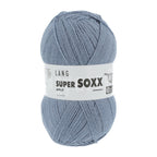 Lang Yarns Super Soxx 6-ply on perinteinen sukkalangan 
75 % puhdasta uutta villaa, 25 % polyamidia
150 g kerä = 410 m
Yksi kerä (150 g) riittää aikuisten sukkapariin kokoon 44 asti.
