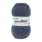 Lang Yarns Super Soxx 6-ply on perinteinen sukkalangan 
75 % puhdasta uutta villaa, 25 % polyamidia
150 g kerä = 410 m
Yksi kerä (150 g) riittää aikuisten sukkapariin kokoon 44 asti.