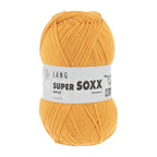 Lang Yarns Super Soxx 6-ply on perinteinen sukkalangan 
75 % puhdasta uutta villaa, 25 % polyamidia
150 g kerä = 410 m
Yksi kerä (150 g) riittää aikuisten sukkapariin kokoon 44 asti.
