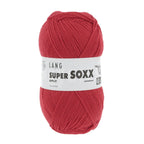 Lang Yarns Super Soxx 6-ply on perinteinen sukkalangan 
75 % puhdasta uutta villaa, 25 % polyamidia
150 g kerä = 410 m
Yksi kerä (150 g) riittää aikuisten sukkapariin kokoon 44 asti.