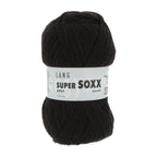 Lang Yarns Super Soxx 6-ply on perinteinen sukkalangan 
75 % puhdasta uutta villaa, 25 % polyamidia
150 g kerä = 410 m
Yksi kerä (150 g) riittää aikuisten sukkapariin kokoon 44 asti.