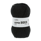 Lang Yarns Super Soxx 6-ply on perinteinen sukkalangan 
75 % puhdasta uutta villaa, 25 % polyamidia
150 g kerä = 410 m
Yksi kerä (150 g) riittää aikuisten sukkapariin kokoon 44 asti.