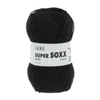 Lang Yarns Super Soxx 6-ply on perinteinen sukkalangan 
75 % puhdasta uutta villaa, 25 % polyamidia
150 g kerä = 410 m
Yksi kerä (150 g) riittää aikuisten sukkapariin kokoon 44 asti.
