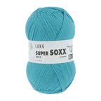 Lang Yarns Super Soxx 6-ply on perinteinen sukkalangan 
75 % puhdasta uutta villaa, 25 % polyamidia
150 g kerä = 410 m
Yksi kerä (150 g) riittää aikuisten sukkapariin kokoon 44 asti.