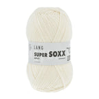 Lang Yarns Super Soxx 6-ply on perinteinen sukkalangan 
75 % puhdasta uutta villaa, 25 % polyamidia
150 g kerä = 410 m
Yksi kerä (150 g) riittää aikuisten sukkapariin kokoon 44 asti.