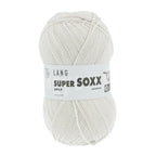Lang Yarns Super Soxx 6-ply on perinteinen sukkalangan 
75 % puhdasta uutta villaa, 25 % polyamidia
150 g kerä = 410 m
Yksi kerä (150 g) riittää aikuisten sukkapariin kokoon 44 asti.