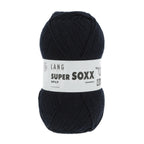 Lang Yarns Super Soxx 6-ply on perinteinen sukkalangan 
75 % puhdasta uutta villaa, 25 % polyamidia
150 g kerä = 410 m
Yksi kerä (150 g) riittää aikuisten sukkapariin kokoon 44 asti.