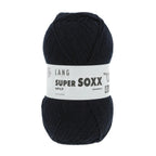Lang Yarns Super Soxx 6-ply on perinteinen sukkalangan 
75 % puhdasta uutta villaa, 25 % polyamidia
150 g kerä = 410 m
Yksi kerä (150 g) riittää aikuisten sukkapariin kokoon 44 asti.