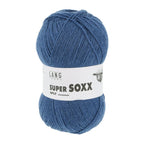 Lang Yarns Super Soxx 6-ply on perinteinen sukkalangan 
75 % puhdasta uutta villaa, 25 % polyamidia
150 g kerä = 410 m
Yksi kerä (150 g) riittää aikuisten sukkapariin kokoon 44 asti.