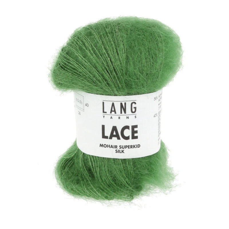 Lang Yarns Lace kutsuu luomaan neuleita, jotka tuntuvat yhtä upeilta kuin näyttävät. 58 % Superkid Mohair (hienointa laatua), 42 % Silkki
310 m / 25 g