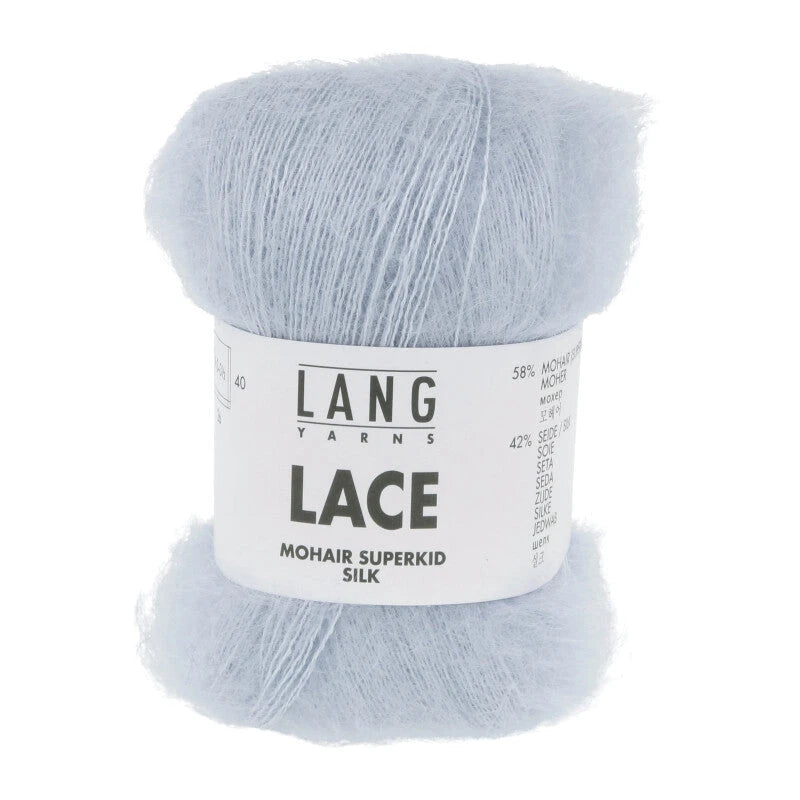 Lang Yarns Lace kutsuu luomaan neuleita, jotka tuntuvat yhtä upeilta kuin näyttävät. 58 % Superkid Mohair (hienointa laatua), 42 % Silkki
310 m / 25 g