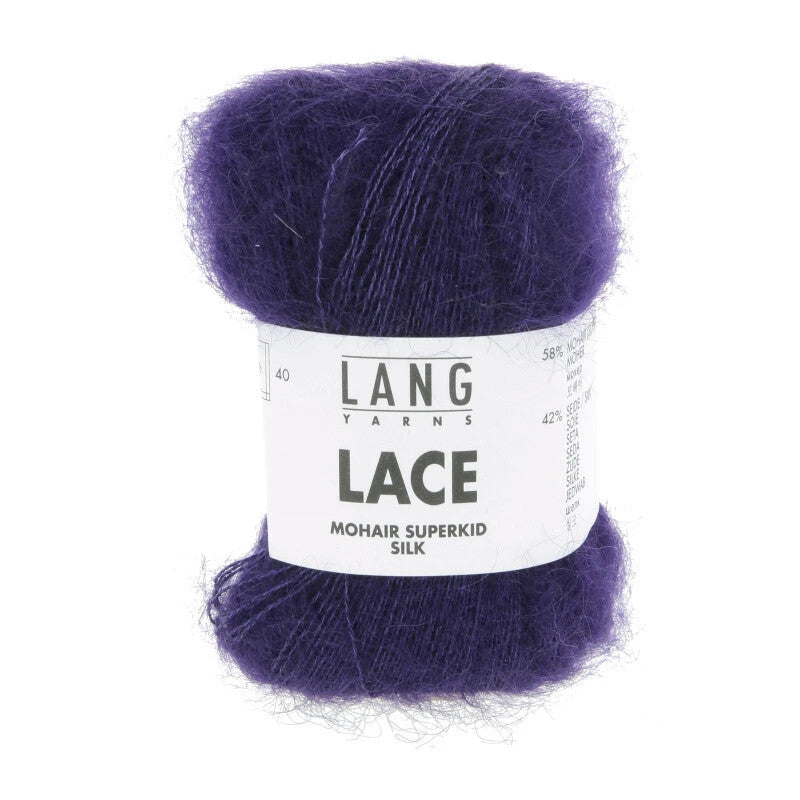 Lang Yarns Lace kutsuu luomaan neuleita, jotka tuntuvat yhtä upeilta kuin näyttävät. 58 % Superkid Mohair (hienointa laatua), 42 % Silkki
310 m / 25 g