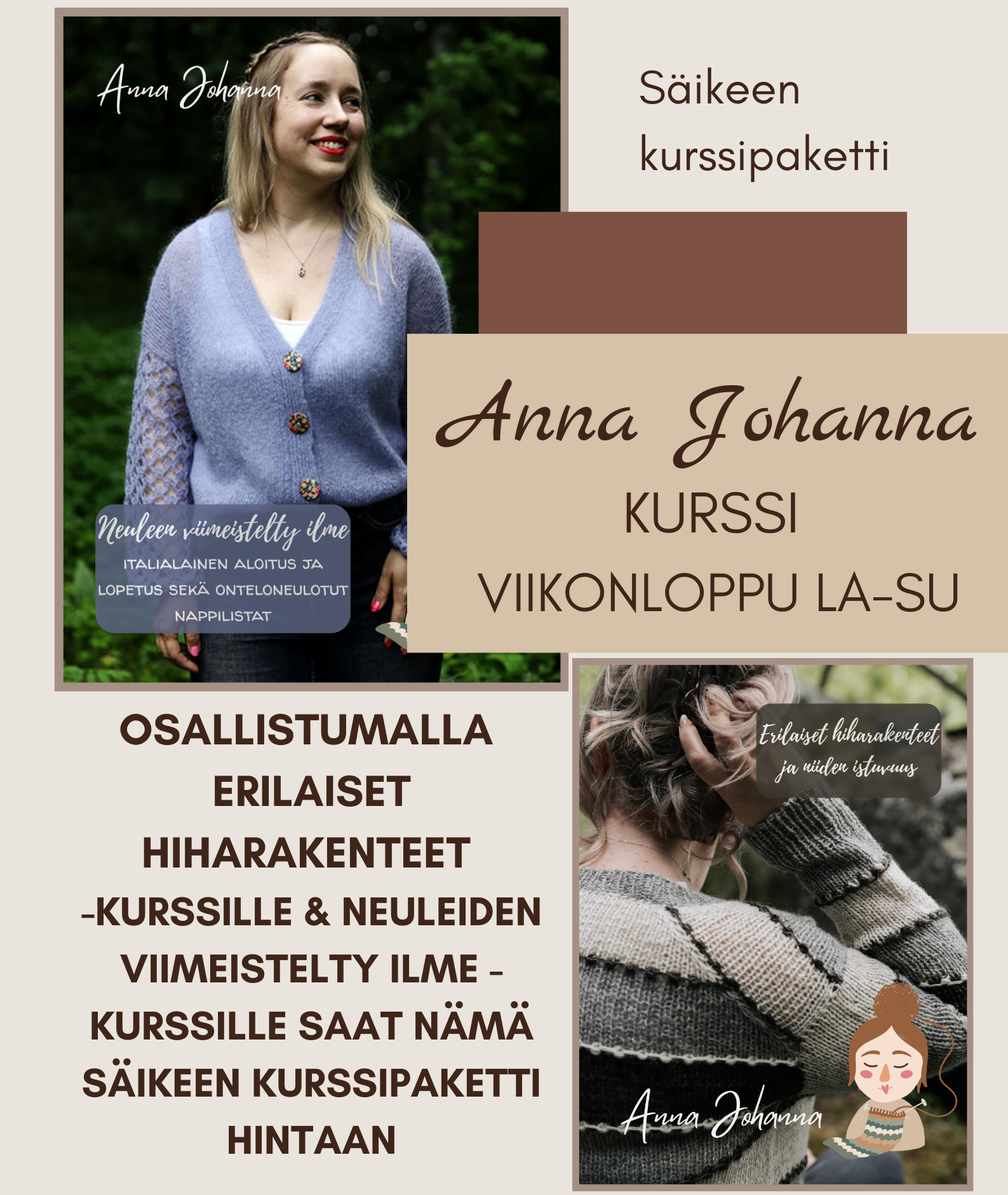 Anna Johanna La kurssi + Su kurssi, 12.-13.9.2026