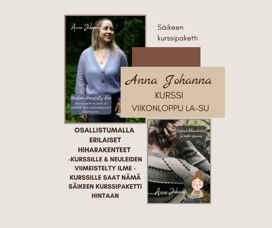 Anna Johanna La kurssi + Su kurssi, 12.-13.9.2026