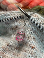 Cocktail lasi -silmukkamerkki