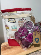 Keskikokoinen käsihihnallinen projektipussi nyörillä