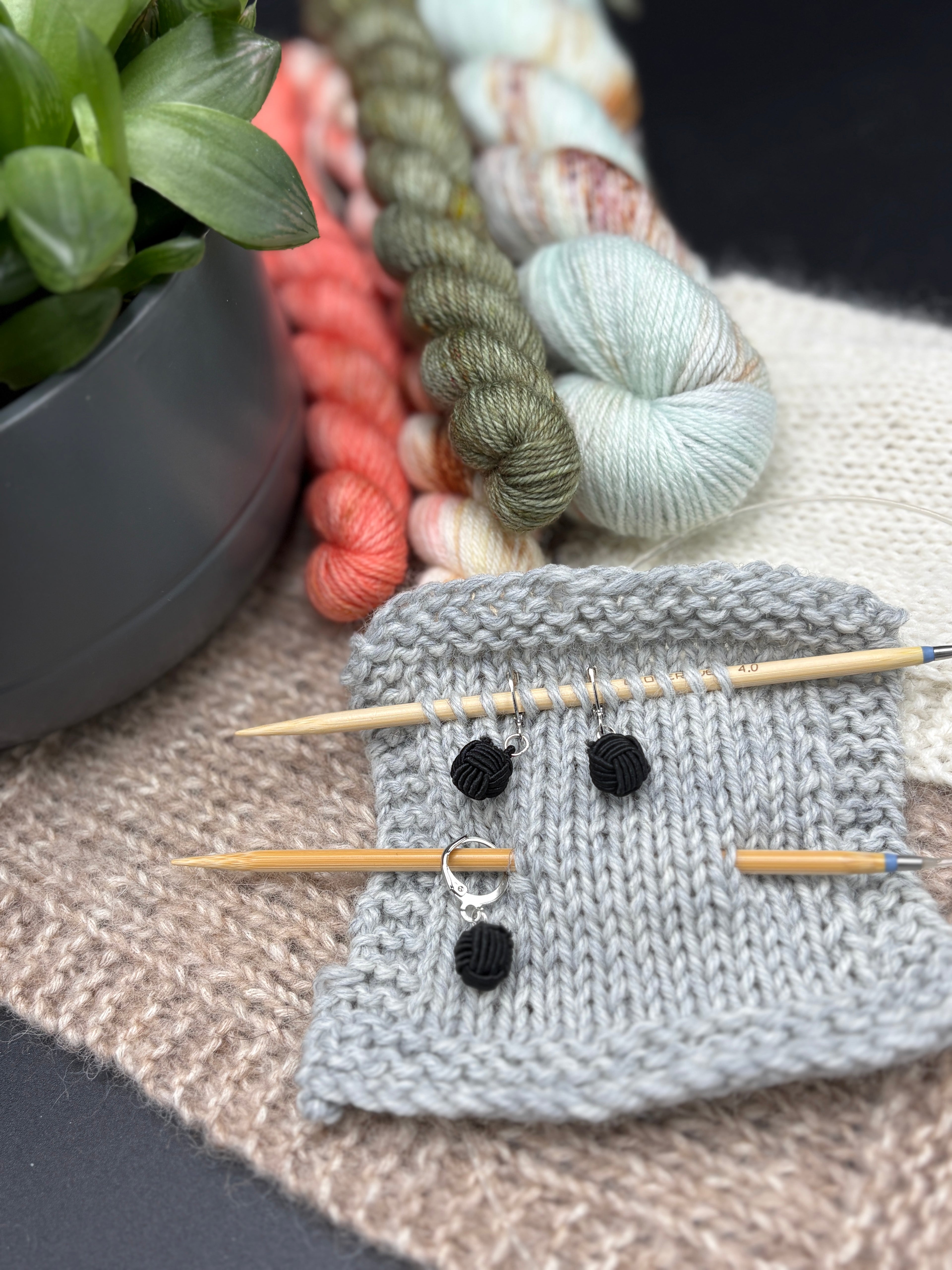 Solmu-silmukkamerkit (5 kpl setti)