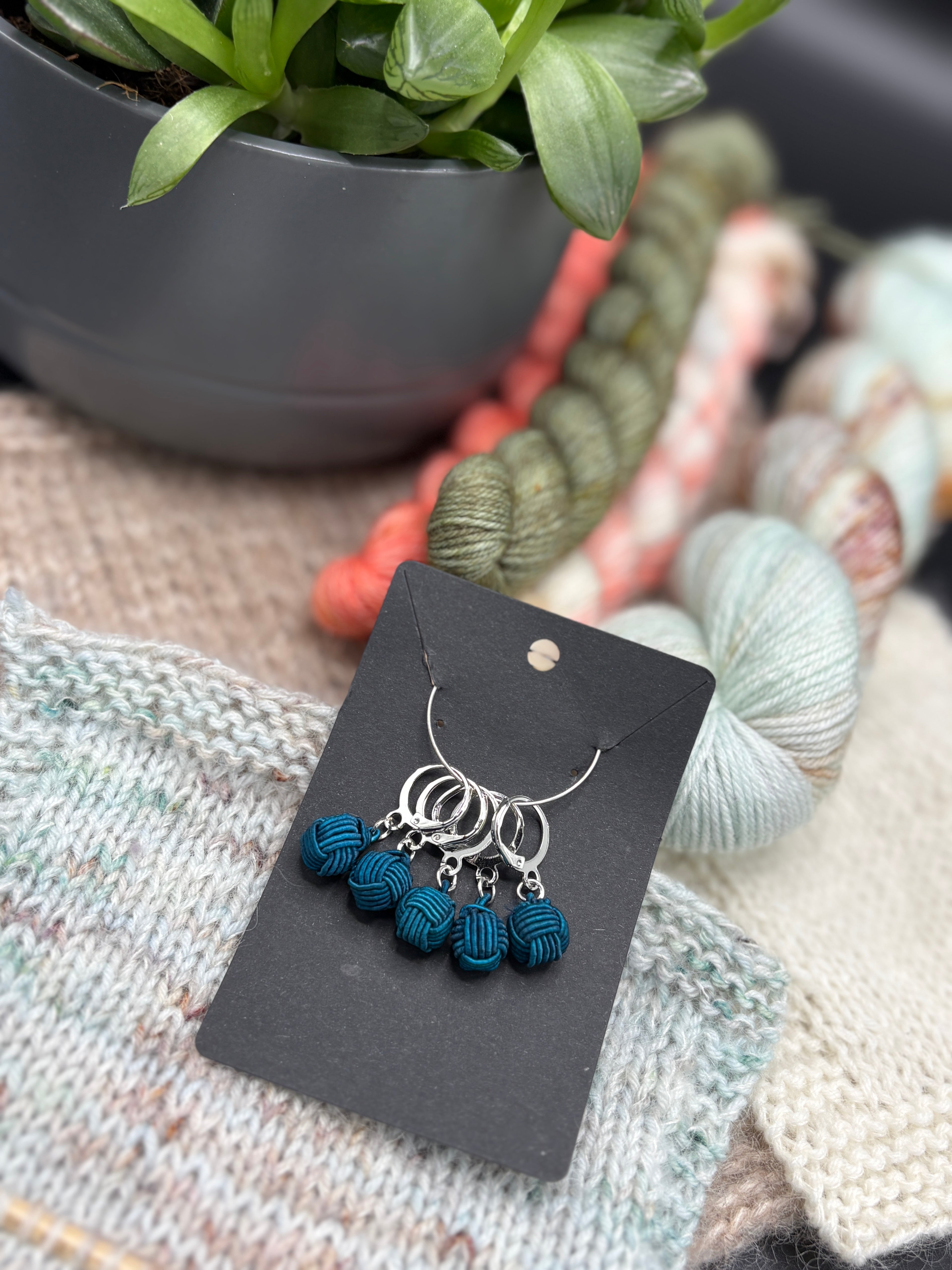 Solmu-silmukkamerkit (5 kpl setti)