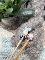 Silikoniset puikkostopparit (2 kpl) - Aasi