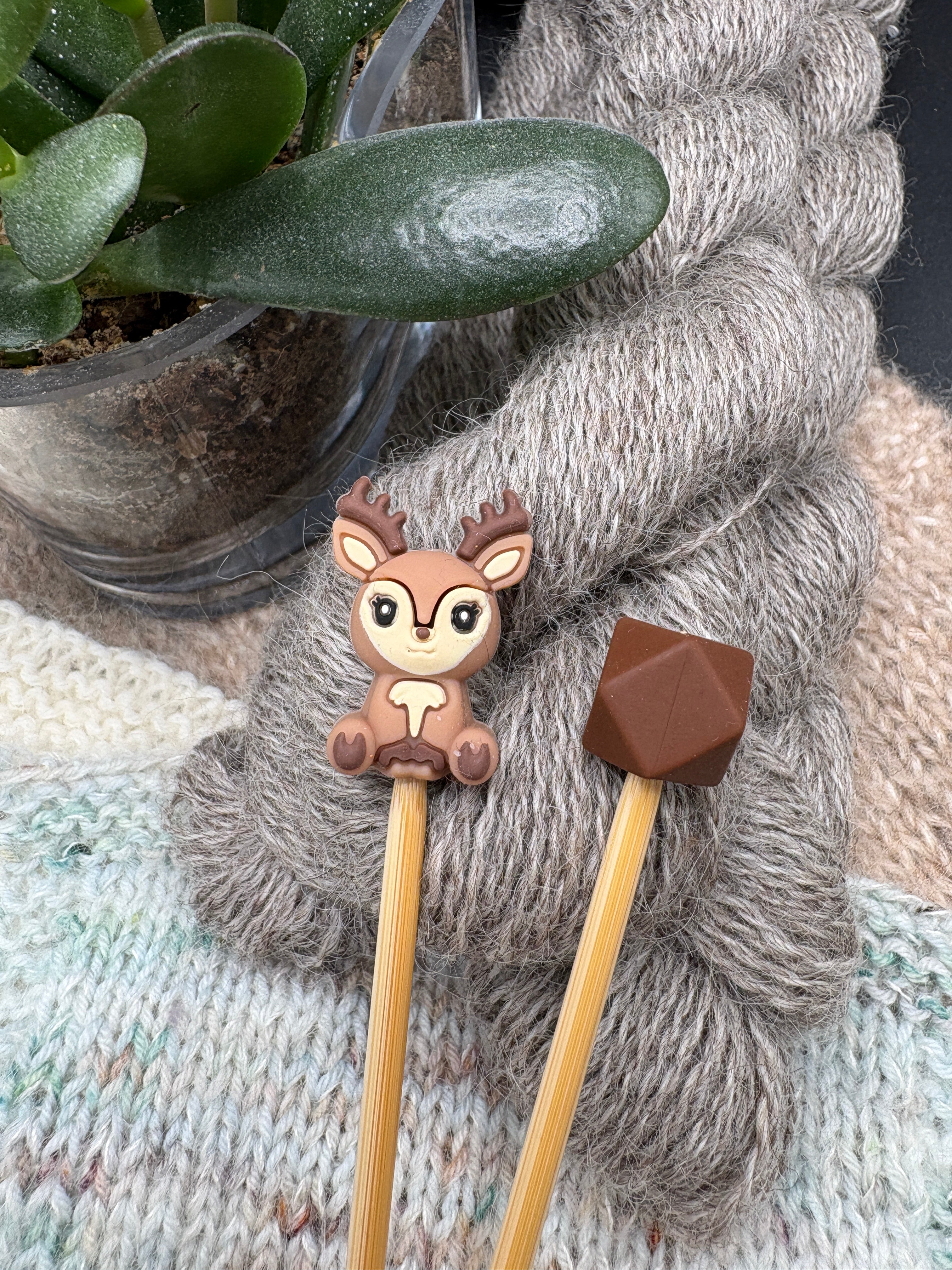 Silikoniset puikkostopparit (2 kpl) - Poro