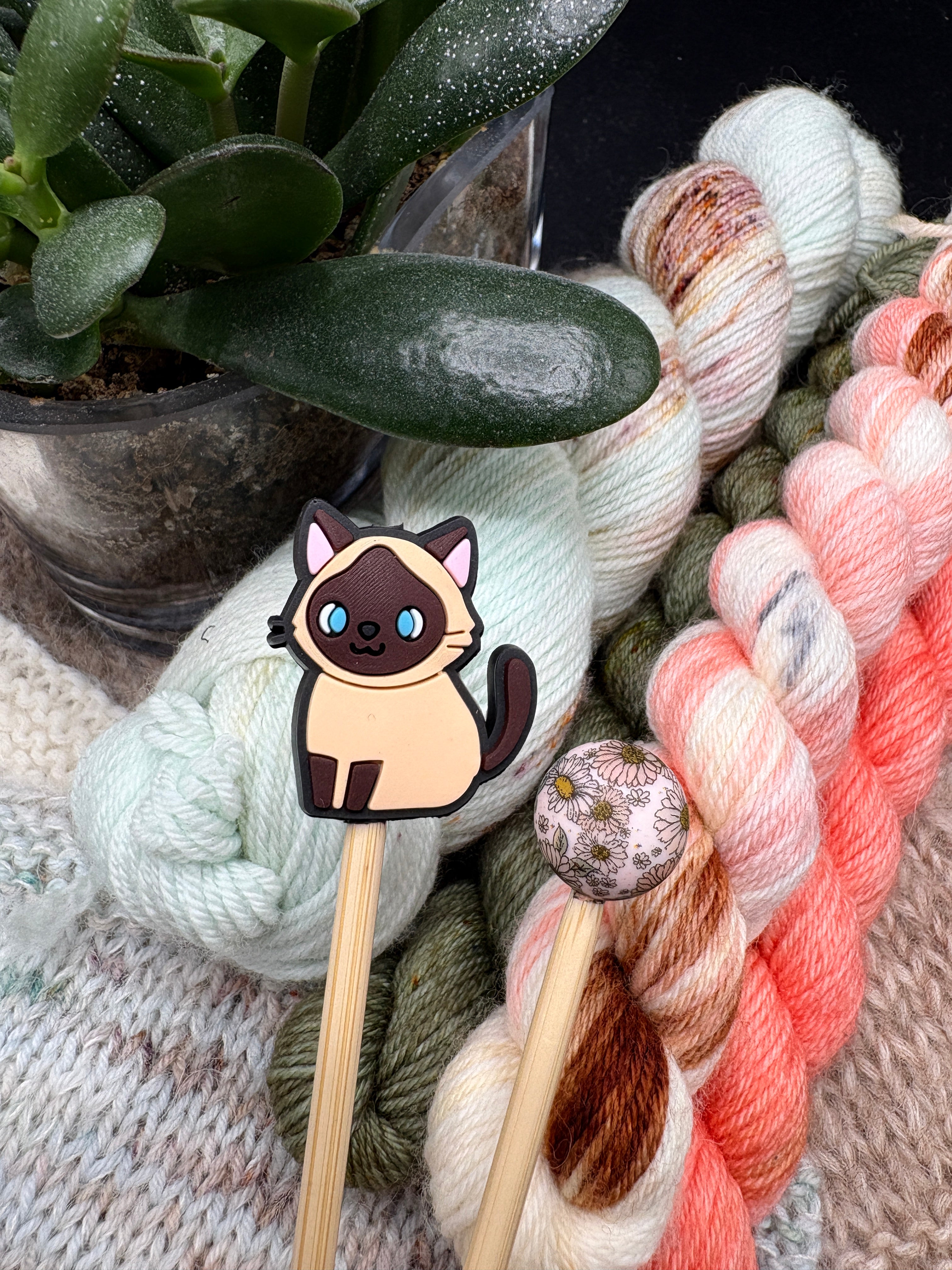 Silikoniset puikkostopparit (2 kpl) - Kissa