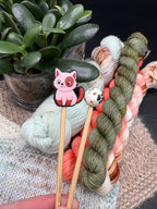 Silikoniset puikkostopparit (2 kpl) - Kissa