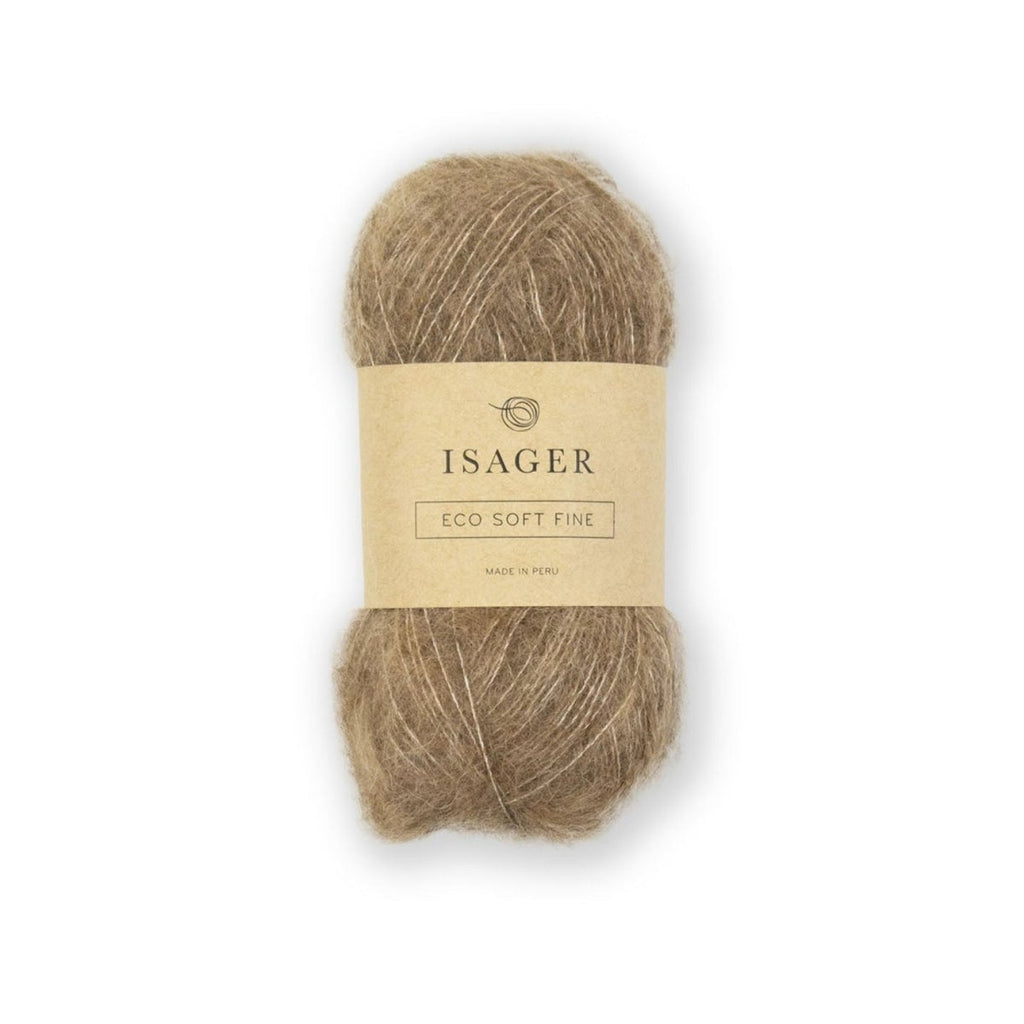 Isager Soft Fine 25 g – Ylellistä alpakkaa, silkkiä ja jakkia (150 m / 25 g). "Isagerin kashmir" tuo neuleeseen utuisen pehmeyden. Tilaa lanka heti!