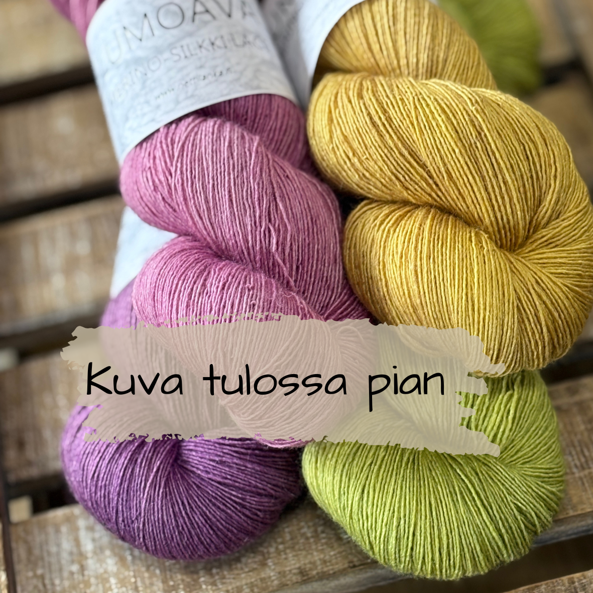 Lumoava merino-silkki lace