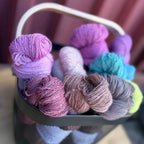 Nettilanka - Lumoava merino-silkki lace - 1. Ametisti