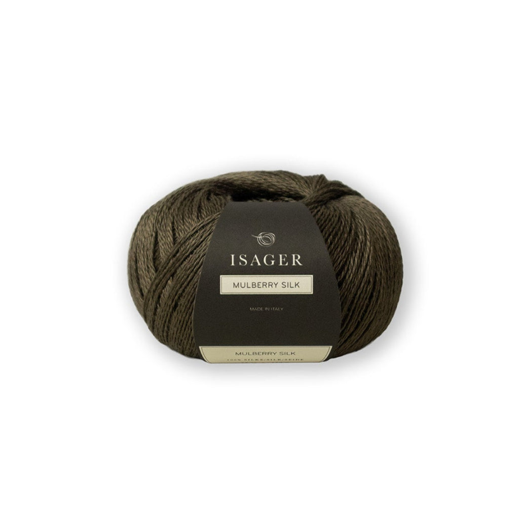 Isager Mulberry Silk 25 g – 100 % ylellinen mulperisilkkilanka. Tuo neuleeseen silkkisen pehmeyden ja kiillon toisen langan rinnalla. Tilaa silkki heti!