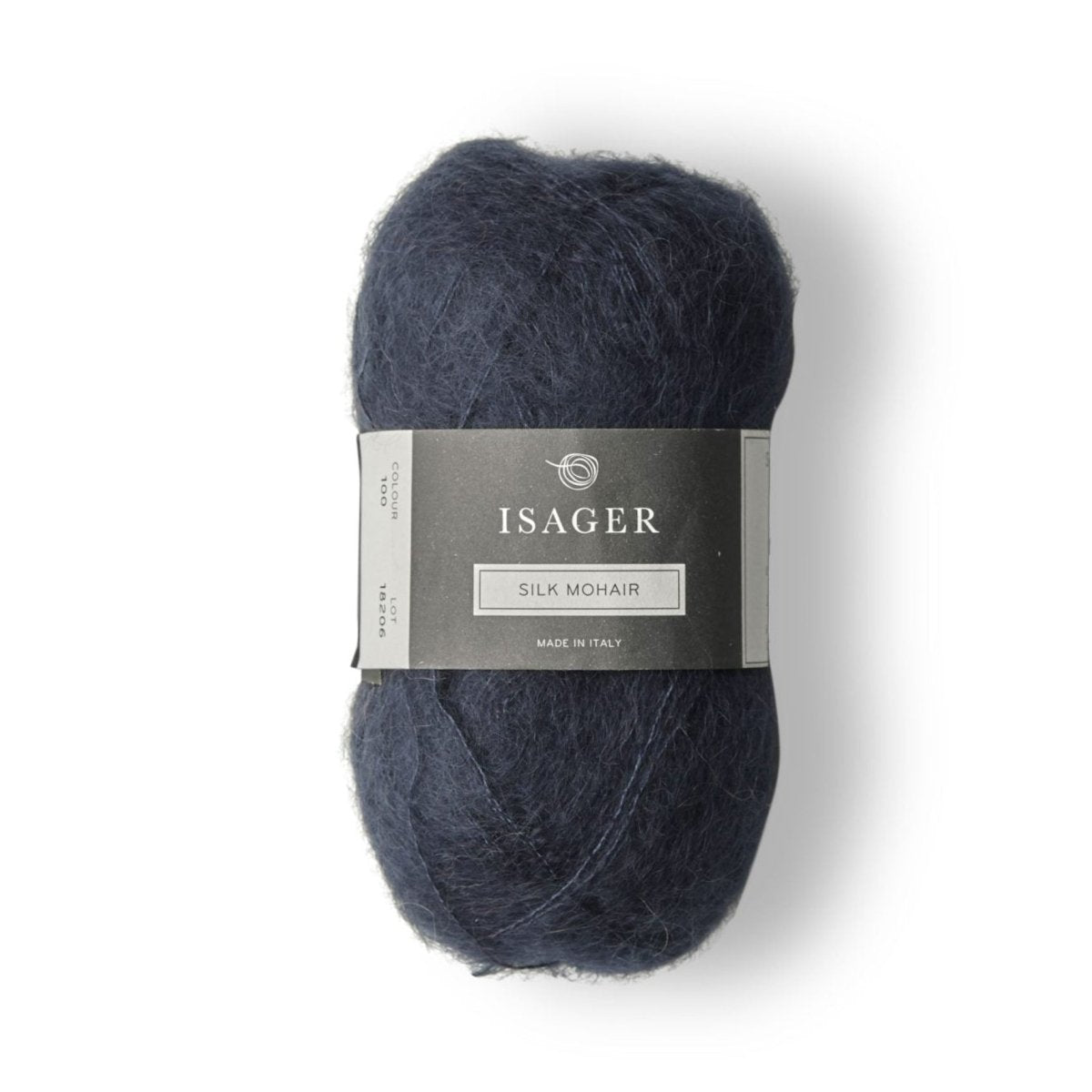 Isager Silk Mohair 25 g – Ylellinen 75 % RMS-mohairia ja 25 % silkkiä sisältävä yhdistelmälanka (212 m / 25 g). Tilaa unelmanpehmeä lanka heti!