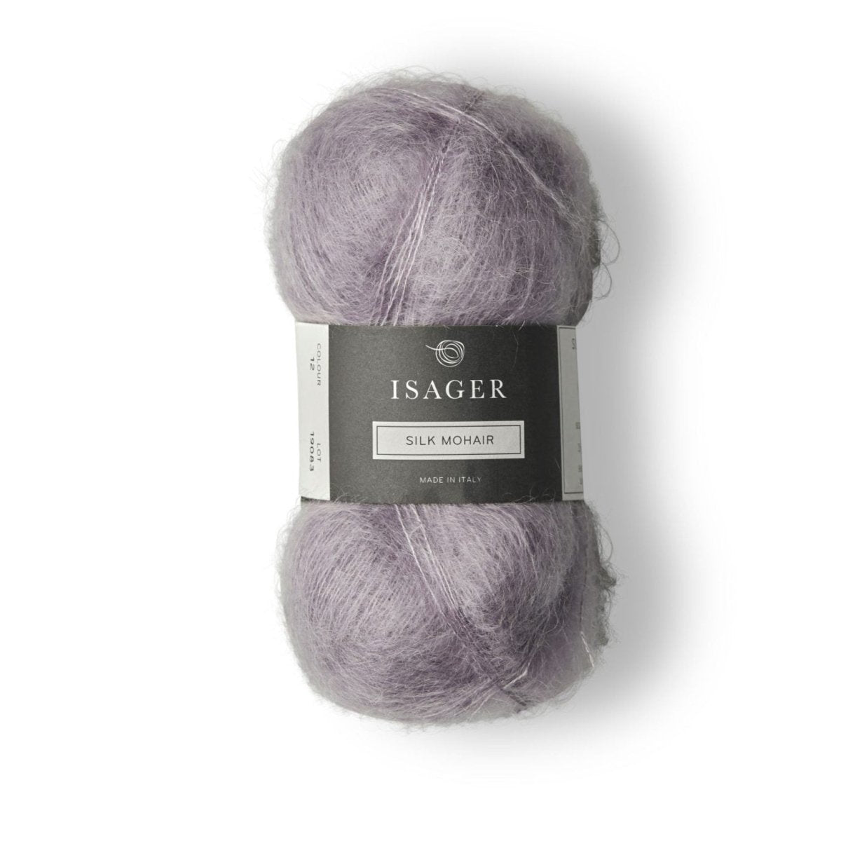Isager Silk Mohair 25 g – Ylellinen 75 % RMS-mohairia ja 25 % silkkiä sisältävä yhdistelmälanka (212 m / 25 g). Tilaa unelmanpehmeä lanka heti!