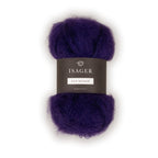 Isager Silk Mohair 25 g – Ylellinen 75 % RMS-mohairia ja 25 % silkkiä sisältävä yhdistelmälanka (212 m / 25 g). Tilaa unelmanpehmeä lanka heti!